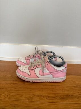 Nike Dunk Low GS Medium Soft Pink Kids Youth Sneakers FB9109-125 Sz 5.5Y